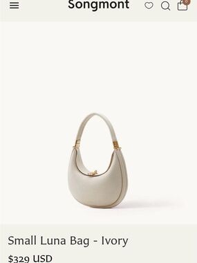 Songmont Small Luna Bag - Ivory